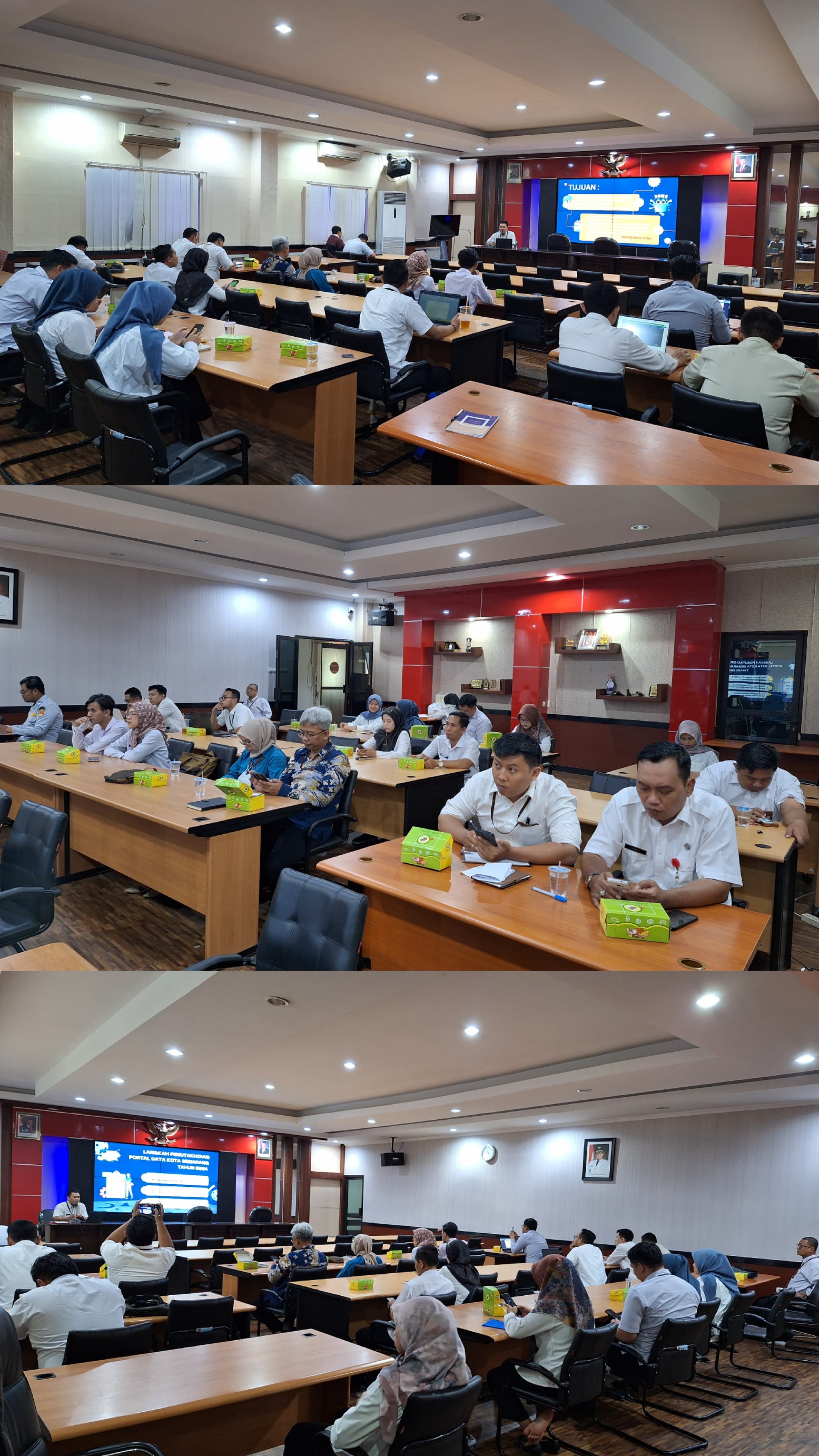 Diskominfo Gelar Rakor Integrasi Data Sektoral dengan Portal Satu Data Indonesia